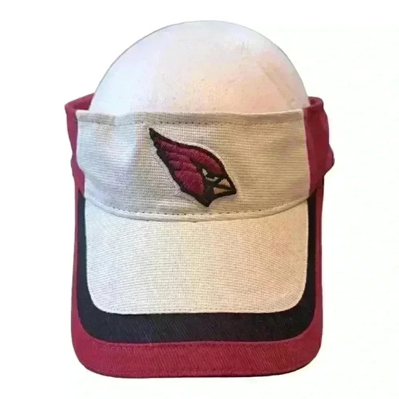 Unisex NFL Cardinals Visor Hat Cap New Men's Womens - Picture 1 of 4